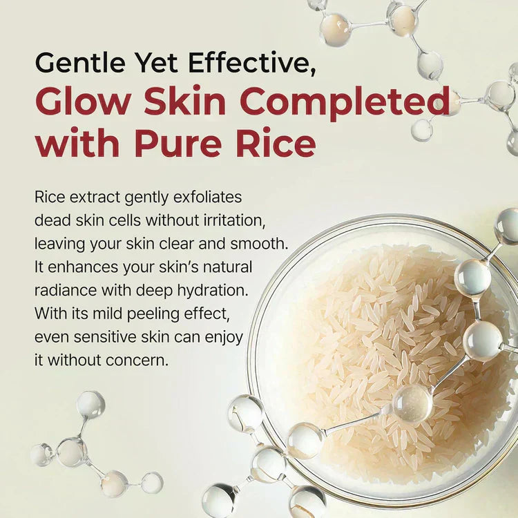 Final 3 Hours: 42% OFF🔥LOVILDS® Gentle Exfoliator Glow Rice Ampoule-Suitable for All Skin Types