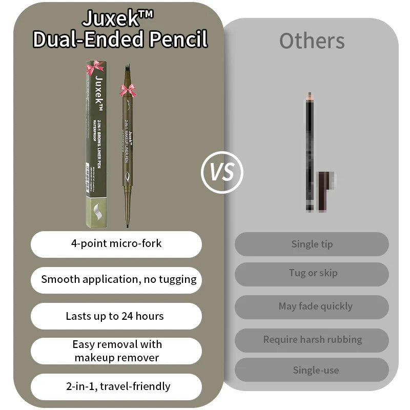 Juxek™ 2-in-1 Eyebrow Pencil