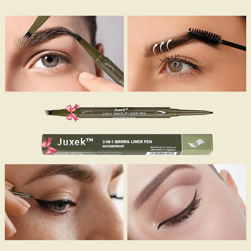 Juxek™ 2-in-1 Eyebrow Pencil