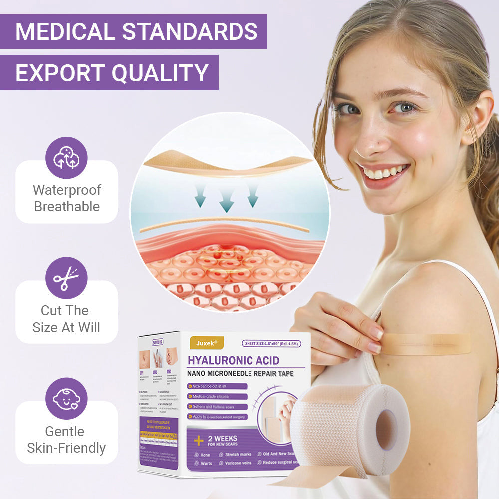 Juxek® Hyaluronic Acid Nano Microneedle Repair Tape
