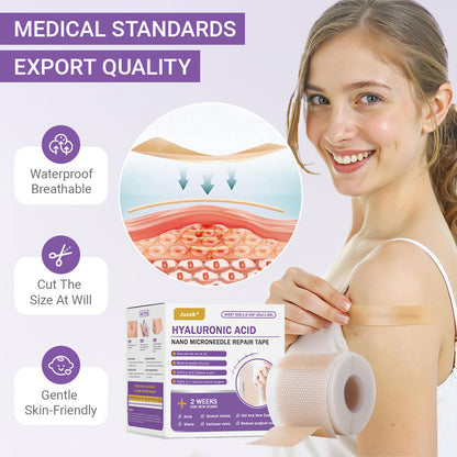 Juxek® Hyaluronic Acid Nano Microneedle Repair Tape