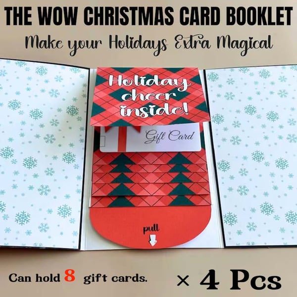 can hold 8 card * 4 pcs