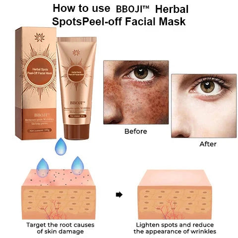 [Official Brand Store]BBOJI™Herbal Spots Peel-Off Facial Mask