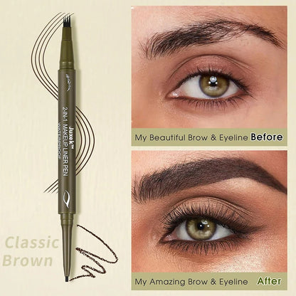 Juxek™ 2-in-1 Eyebrow Pencil