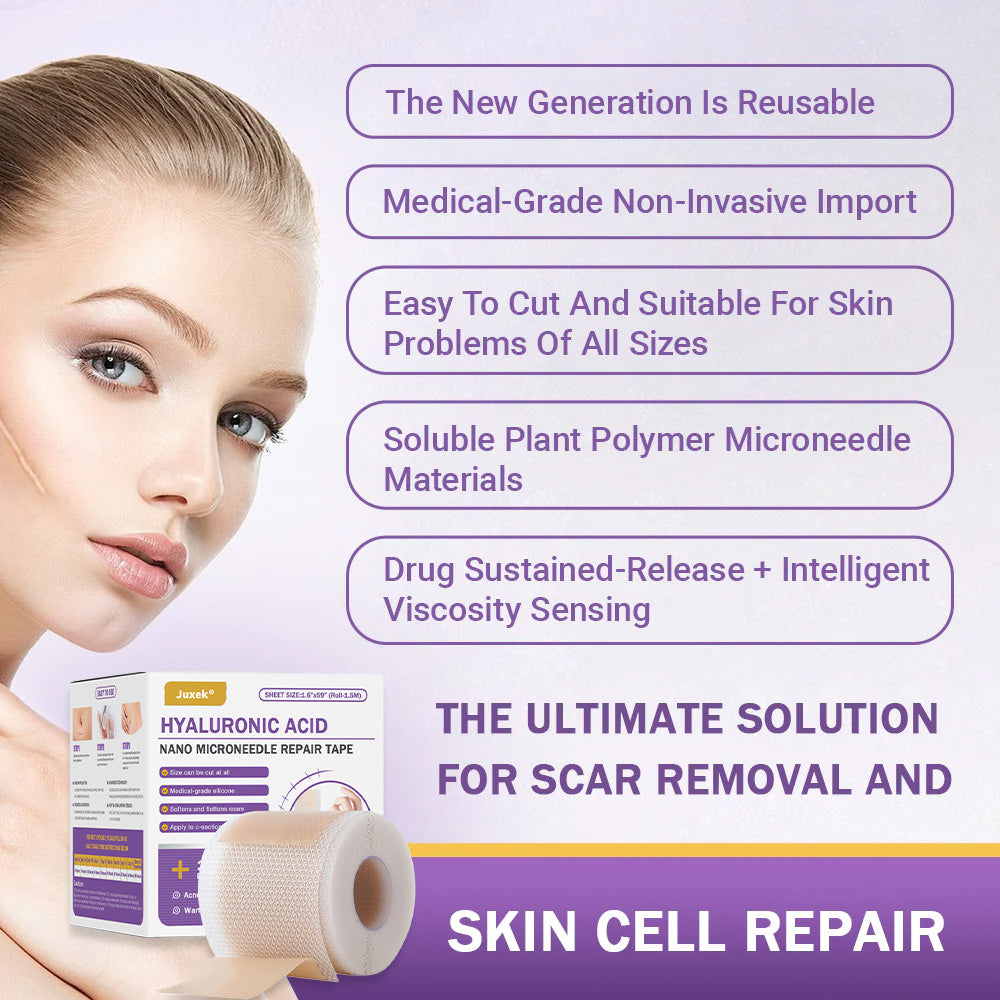 Juxek® Hyaluronic Acid Nano Microneedle Repair Tape
