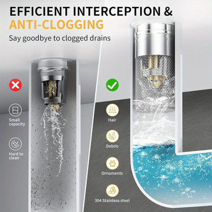 🔥HOT:Pop Up Sink Drain Filter